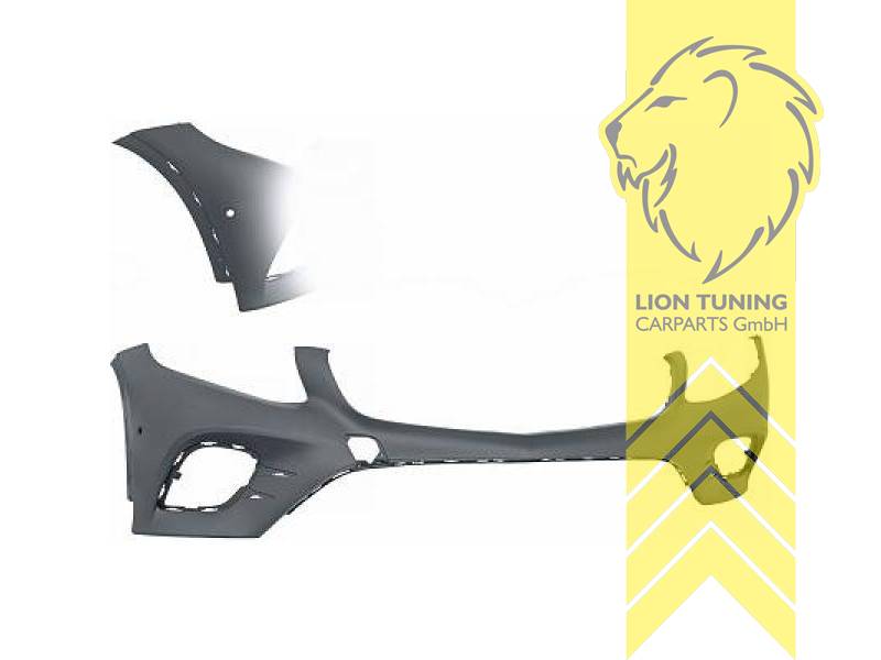 AMG Line, oberer Teil, PP Kunststoff, grundiert, für Fahrzeuge mit PDC, für Fahrzeuge ohne SRA, Eintragungsfrei / als Ersatzteil verwendbar