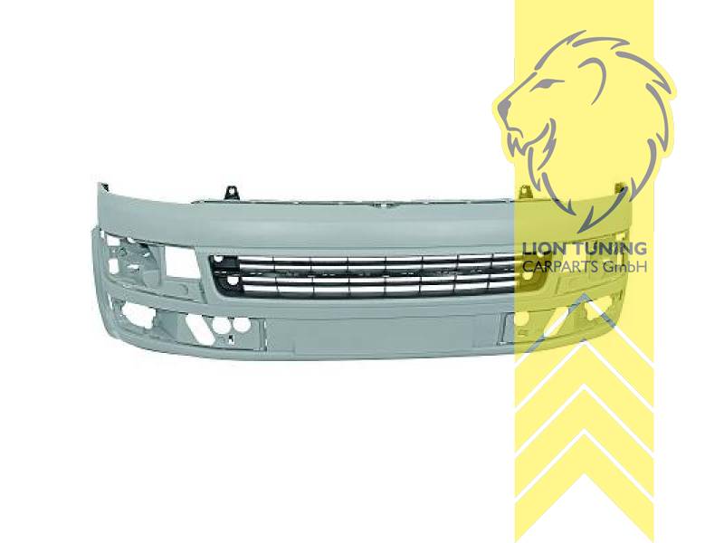 mit Löchern für Zierleiste, PP Kunststoff, grundiert, für Fahrzeuge ohne PDC, für Fahrzeuge ohne SRA, Eintragungsfrei / als Ersatzteil verwendbar
