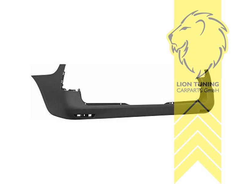 nur passend für kurzen Radstand, PP Kunststoff, schwarz mit Struktur - wie original, für Fahrzeuge ohne PDC, Eintragungsfrei / als Ersatzteil verwendbar