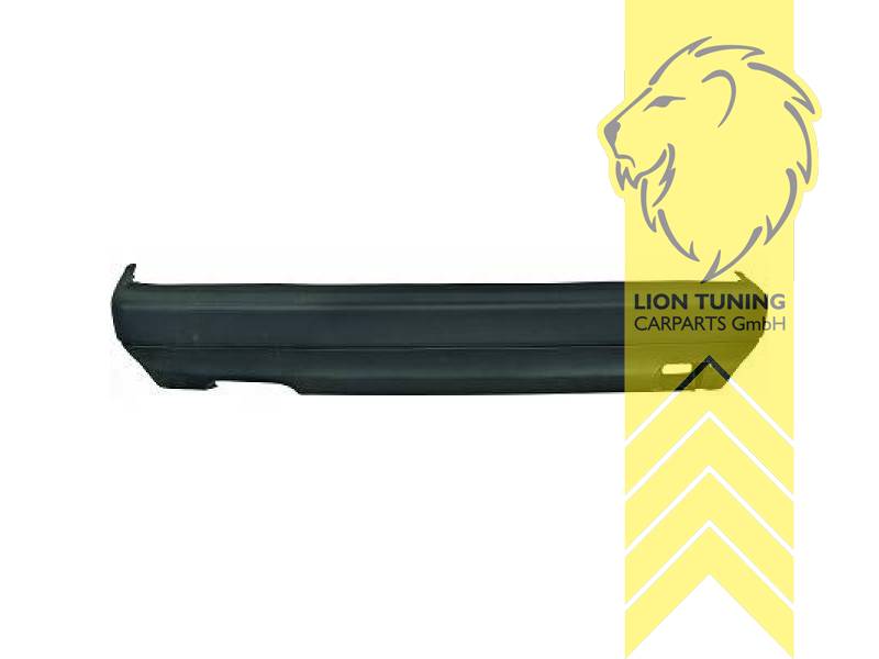 links, nur passend für große GL Stoßstange, PP Kunststoff, schwarz - lackierfähig, Eintragungsfrei / als Ersatzteil verwendbar