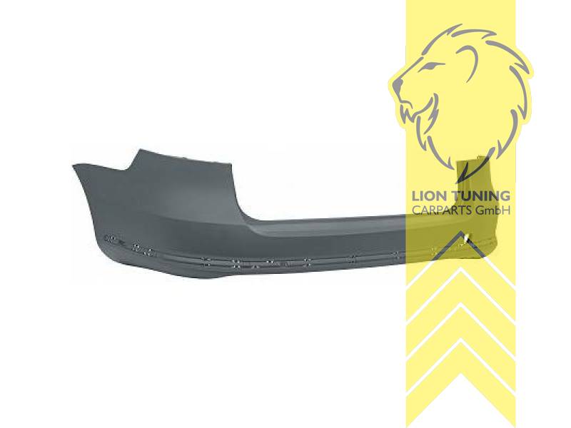 mit Löchern für Chromleiste, PP Kunststoff, grundiert, für Fahrzeuge ohne PDC, Eintragungsfrei / als Ersatzteil verwendbar