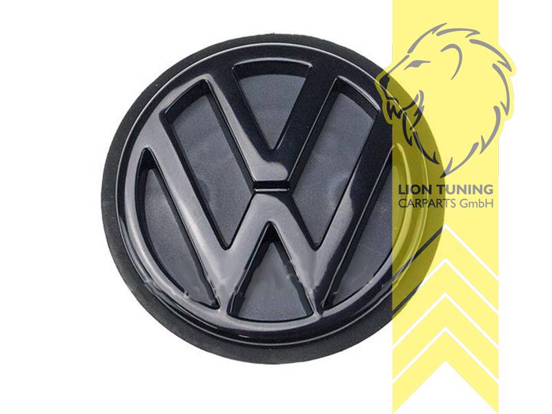 Liontuning - Tuningartikel für Ihr Auto  Lion Tuning Carparts GmbH  Original VW Emblem für VW Golf 3 Polo 6N Passat 35i Facelift 77mm hinten  schwarz