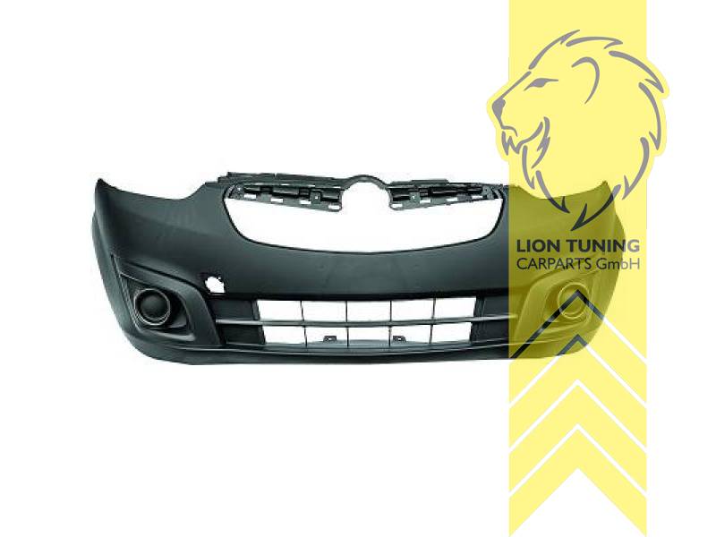 nur passend für Fahrzeuge ohne Nebelscheinwerfer, PP Kunststoff, schwarz mit Struktur - wie original, für Fahrzeuge ohne PDC, für Fahrzeuge ohne SRA, Eintragungsfrei / als Ersatzteil verwendbar