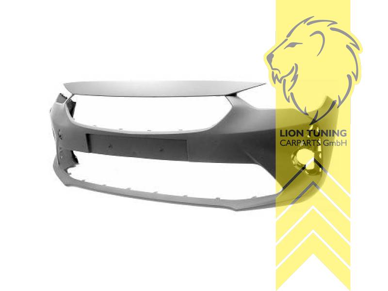 GS Line, PP Kunststoff, grundiert, für Fahrzeuge ohne PDC, für Fahrzeuge ohne SRA, Eintragungsfrei / als Ersatzteil verwendbar