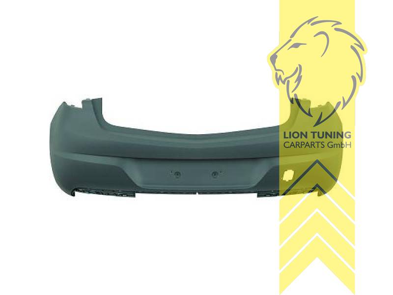 nicht passend für OPC, nur passend für 5-Türer, nur passend für Limousine, PP Kunststoff, grundiert, für Fahrzeuge ohne PDC, Eintragungsfrei / als Ersatzteil verwendbar