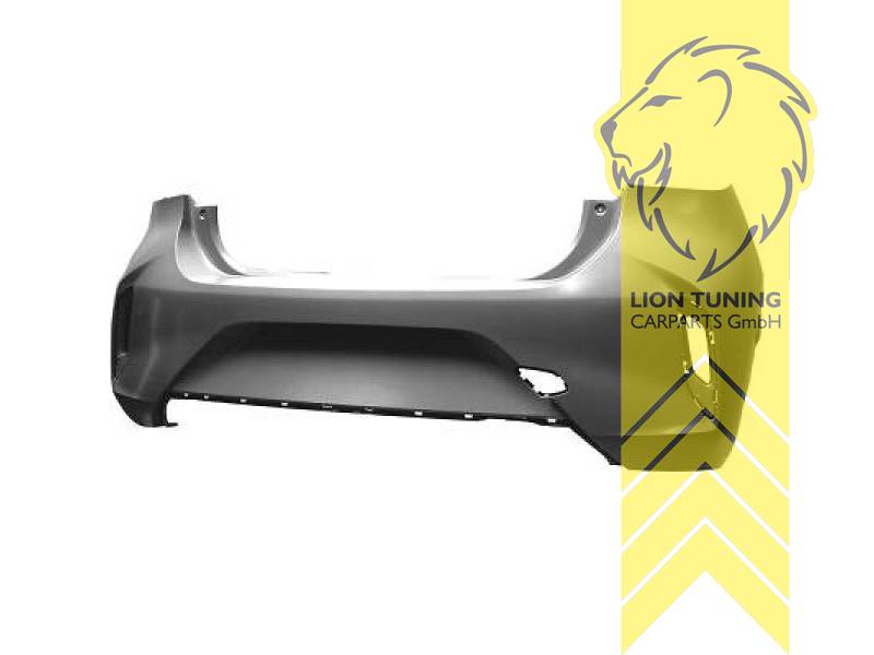 GS Line, PP Kunststoff, grundiert, für Fahrzeuge ohne PDC, Eintragungsfrei / als Ersatzteil verwendbar