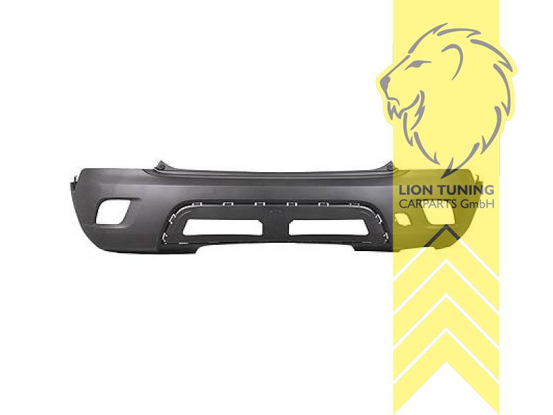 PP Kunststoff, grau mit Struktur - wie original, für Fahrzeuge ohne PDC, Eintragungsfrei / als Ersatzteil verwendbar