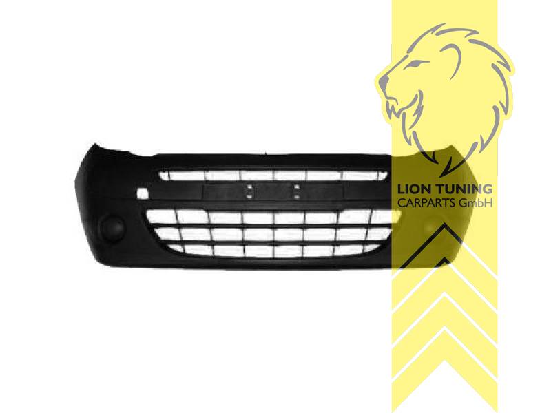 nur passend für Fahrzeuge ohne Nebelscheinwerfer, ohne Löcher für Zierleisten, PP Kunststoff, glatt - lackierfähig, Eintragungsfrei / als Ersatzteil verwendbar