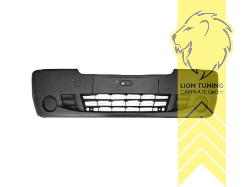 nur passend für Fahrzeuge ohne Nebelscheinwerfer, PP Kunststoff, grau mit Struktur - wie original, Eintragungsfrei / als Ersatzteil verwendbar