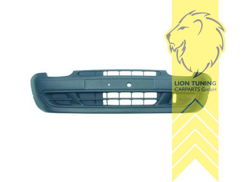 nur passend für Fahrzeuge ohne Nebelscheinwerfer, PP Kunststoff, grau mit Struktur - wie original, Eintragungsfrei / als Ersatzteil verwendbar