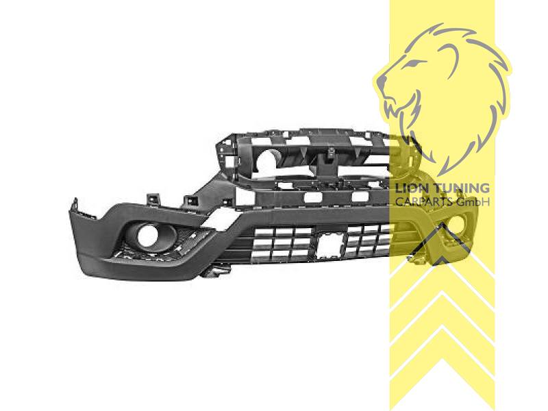 nur unteres Teil, PP Kunststoff, dunkelgrau mit Struktur - wie original, für Fahrzeuge ohne PDC, Eintragungsfrei / als Ersatzteil verwendbar