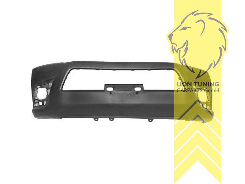 für Fahrzeuge mit Nebelscheinwerfer, ohne Ausschnitt für Plastikradläufe, PP Kunststoff, glatt - lackierfähig, Eintragungsfrei / als Ersatzteil verwendbar