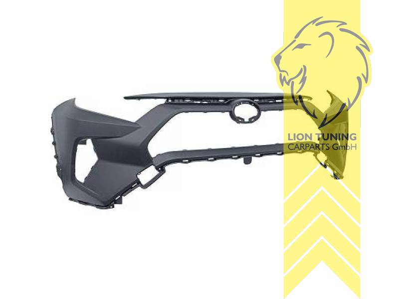 oberer Teil, PP Kunststoff, glatt - lackierfähig, für Fahrzeuge ohne PDC, Eintragungsfrei / als Ersatzteil verwendbar