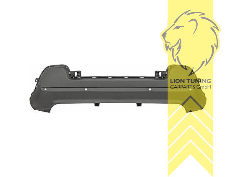 nur unteres Teil, PP Kunststoff, schwarz mit Struktur - wie original, für Fahrzeuge mit PDC, Eintragungsfrei / als Ersatzteil verwendbar