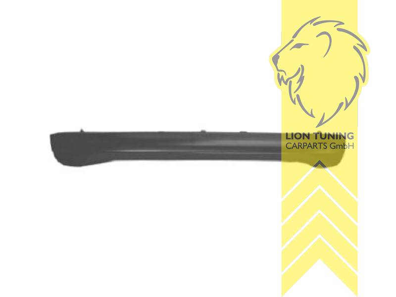 nur unteres Teil, PP Kunststoff, grundiert, Eintragungsfrei / als Ersatzteil verwendbar