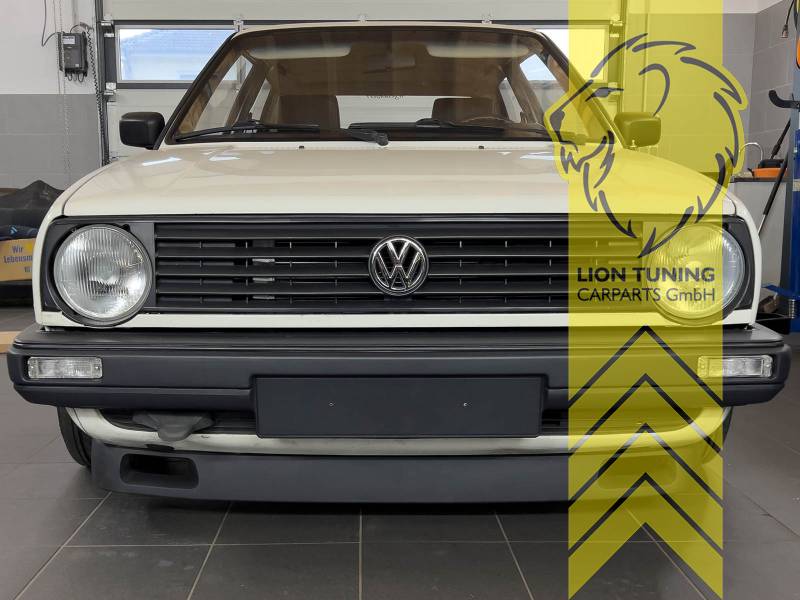 Liontuning - Tuningartikel für Ihr Auto  Lion Tuning Carparts GmbH  Frontspoiler Spoilerlippe VW Golf 2 Jetta 2 GTi Optik