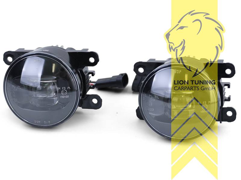 LED, schwarz, H11, Eintragungsfrei / mit E-Prüfzeichen