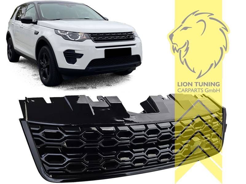 schwarz glänzend, ABS Kunststoff, Eintragungsfrei / keine Eintragung nötig