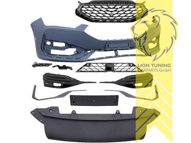 Ersatzteile von äquivalenter Qualität für die Besitzer des Fahrzeugs (entspr. EU-Verordnung 46/2010), auch für Modelle mit Kamera-System, PP Kunststoff, grundiert, für Fahrzeuge ohne PDC, für Fahrzeuge mit oder ohne SRA, Eintragungsfrei / mit ABE