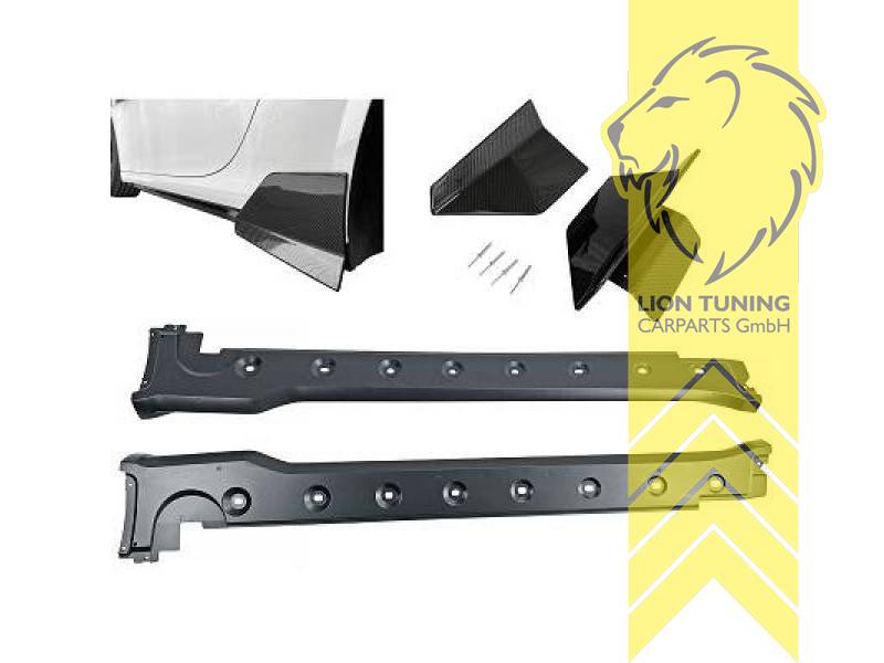 Ersatzteile von äquivalenter Qualität für die Besitzer des Fahrzeugs (entspr. EU-Verordnung 46/2010), Carbon