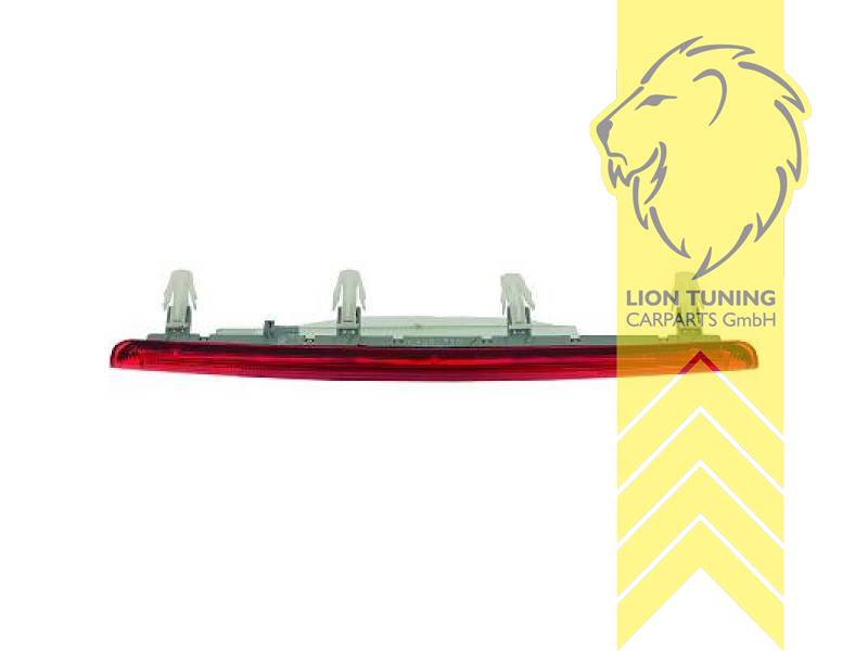 nur passend für Fahrzeuge ohne Heckspoiler ab Werk, LED, rot, Eintragungsfrei / mit E-Prüfzeichen