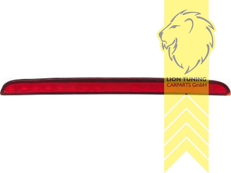 nur passend für Fahrzeuge mit Heckspoiler ab Werk, LED, rot, Eintragungsfrei / mit E-Prüfzeichen