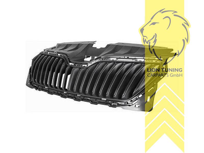 schwarz, ABS Kunststoff, Eintragungsfrei / als Ersatzteil verwendbar