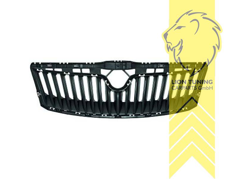 schwarz, ohne Rahmen, ABS Kunststoff, Eintragungsfrei / als Ersatzteil verwendbar