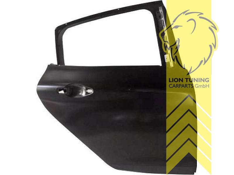 passend für 4-Türer und 5-Türer, Metall / Stahl, glatt - lackierfähig, Eintragungsfrei / als Ersatzteil verwendbar