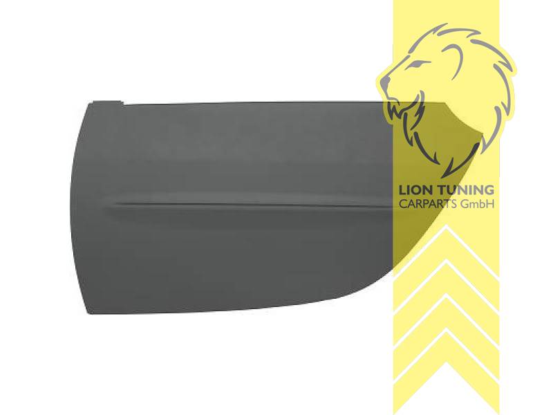 nur passend für 5-Türer, nicht passend beim Cabrio, Metall / Stahl, glatt - lackierfähig, Eintragungsfrei / als Ersatzteil verwendbar