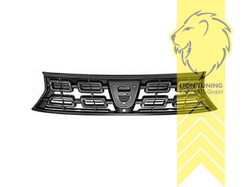 mit Emblemaufnahme, schwarz, für Fahrzeuge mit Kamera-System, ABS Kunststoff, Eintragungsfrei / als Ersatzteil verwendbar