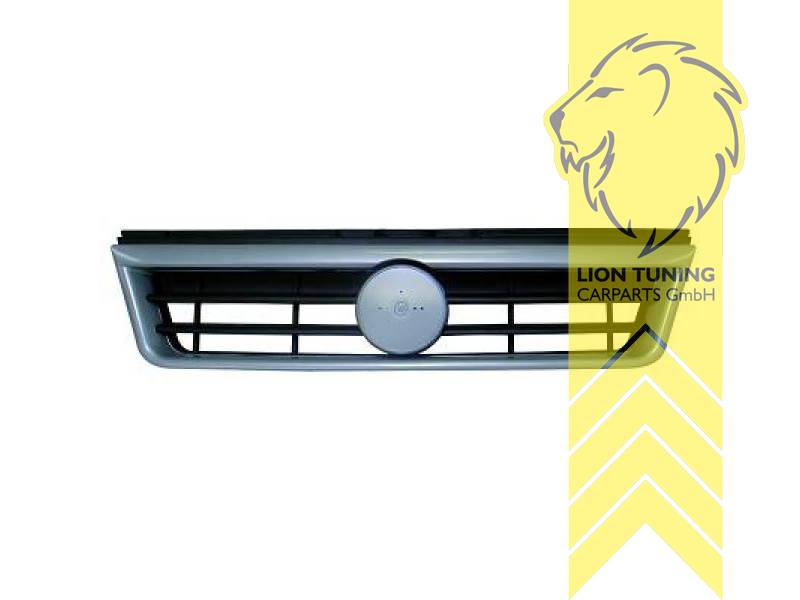 mit Emblemaufnahme, schwarz, ABS Kunststoff, teilgrundiert, Eintragungsfrei / als Ersatzteil verwendbar