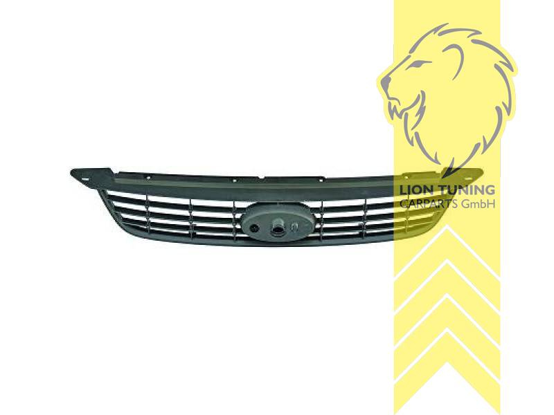 mit Emblemaufnahme, schwarz, ABS Kunststoff, Eintragungsfrei / als Ersatzteil verwendbar