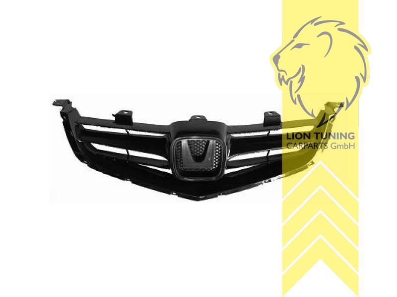 mit Emblemaufnahme, schwarz, nur passend für 4-Türer, ABS Kunststoff, Eintragungsfrei / als Ersatzteil verwendbar