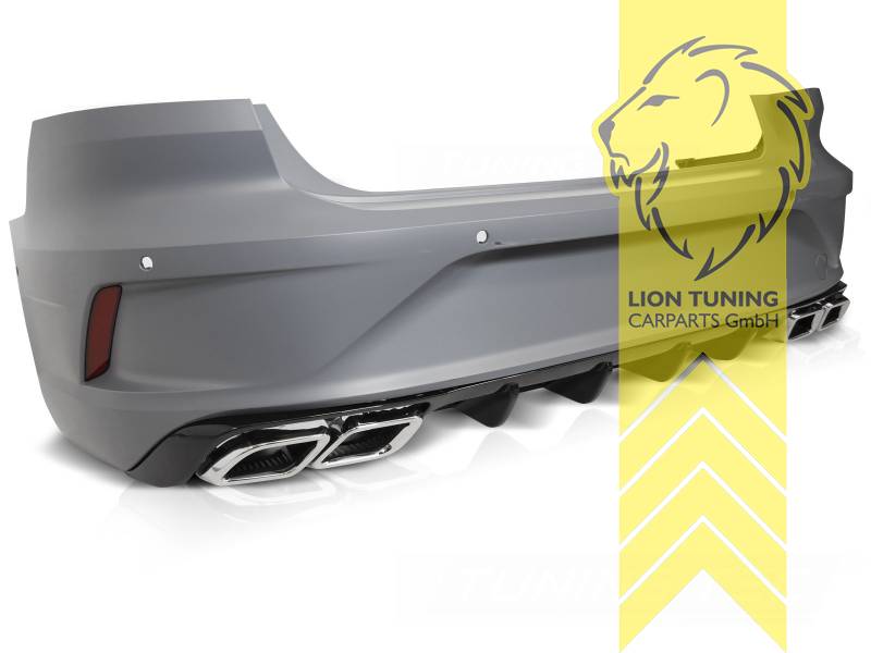 Ersatzteile von äquivalenter Qualität für die Besitzer des Fahrzeugs (entspr. EU-Verordnung 46/2010), PP Kunststoff, grundiert, für Fahrzeuge mit PDC