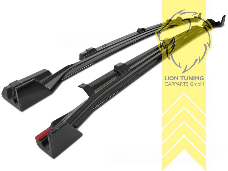 schwarz glänzend, ABS Kunststoff