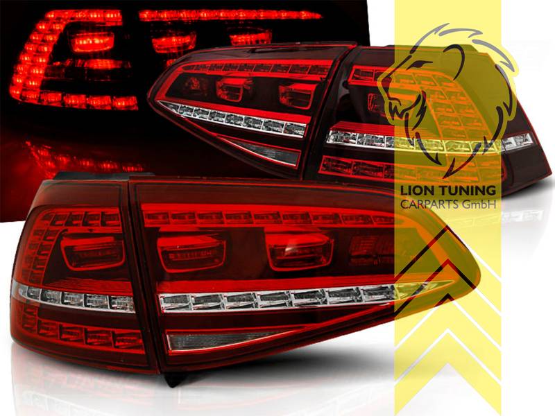 dynamischer LED Blinker, LED, rot, weiss, nur für Fahrzeuge mit werksseitig verbauten HALOGEN Rückleuchten, Eintragungsfrei / mit E-Prüfzeichen
