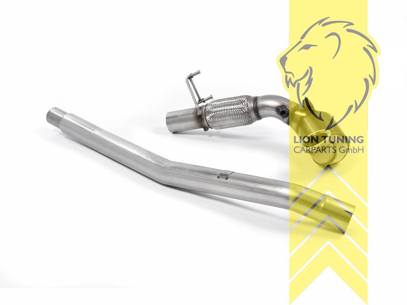 nur passend mit OEM Abgasanlage, nicht passend für Fahrzeuge mit OPF, Edelstahl, Eintragungsfrei / mit ABE