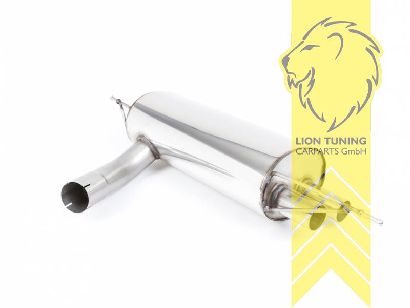 70 mm (2,75 Zoll), 2 x 80mm, Endrohr doppel, 80mm, Edelstahl poliert, nur passend für Fahrzeuge mit OPF, Edelstahl, Eintragungsfrei / mit ABE