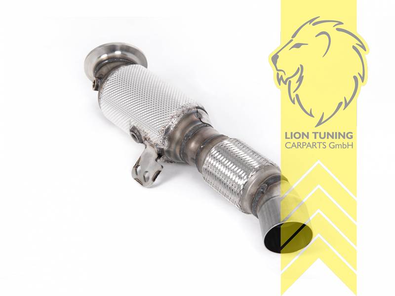 nicht passend für Fahrzeuge mit OPF, Edelstahl, Eintragungsfrei / mit ABE