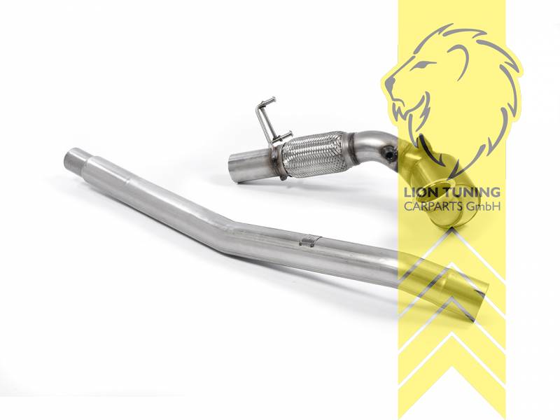 nur passend mit OEM Abgasanlage, nicht passend für Fahrzeuge mit OPF, Edelstahl, Eintragungsfrei / mit ABE