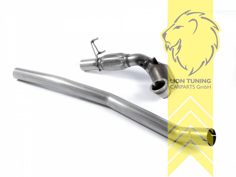 Anpassung der Software kann erforderlich sein, nur passend mit Milltek Abgasanlage, nicht passend für Fahrzeuge mit OPF, Edelstahl, Eintragungsfrei / mit ABE