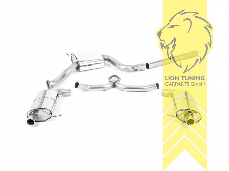 76 mm (3 Zoll), original Endrohr Blende wird übernommen, nur passend für Fahrzeuge mit OPF, Edelstahl, Eintragungsfrei / mit ABE