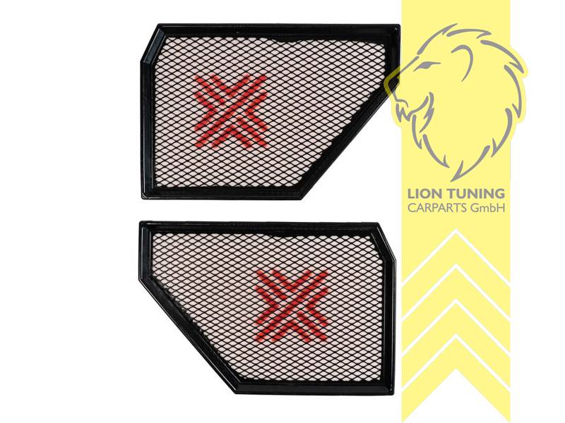 Länge: 194mm x Breite: 286mm, Rechteckig, Es werden 2 Filter geliefert, Pipercross, Eintragungsfrei / keine Eintragung nötig