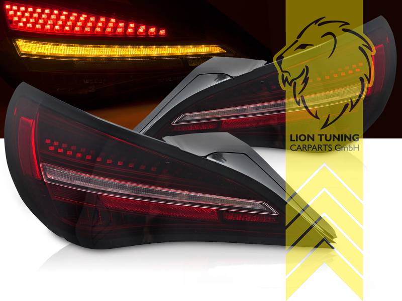 LED, dynamischer LED Blinker, schwarz, rot, Nur passend bei Fahrzeugen mit original LED Rückleuchten, Eintragungsfrei / mit E-Prüfzeichen