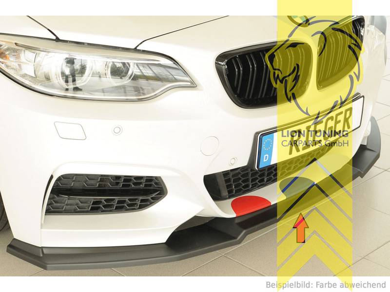 schwarz glänzend, nur passend für Fahrzeuge mit M-Paket, ABS Kunststoff, Eintragungsfrei / mit ABE