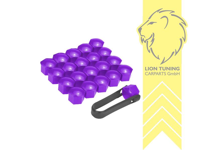 lila, PP Kunststoff, 17mm