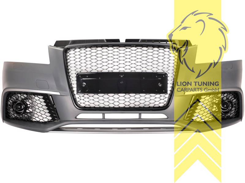 Ersatzteile von äquivalenter Qualität für die Besitzer des Fahrzeugs (entspr. EU-Verordnung 46/2010), PP Kunststoff, grundiert, für Fahrzeuge ohne PDC, für Fahrzeuge mit SRA