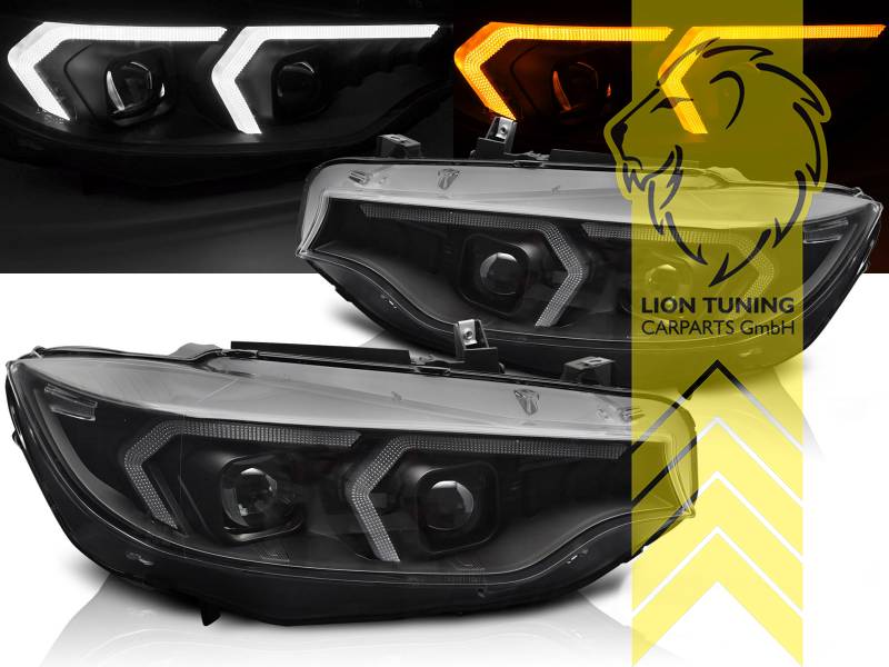 Xenon, HID, schwarz, weiß LED, nicht für Fahrzeuge mit AFS oder Night Vision, Abblendlicht D1S / Fernlicht H7, elektrisch verstellbar - Stellmotor integriert, Eintragungsfrei / mit E-Prüfzeichen