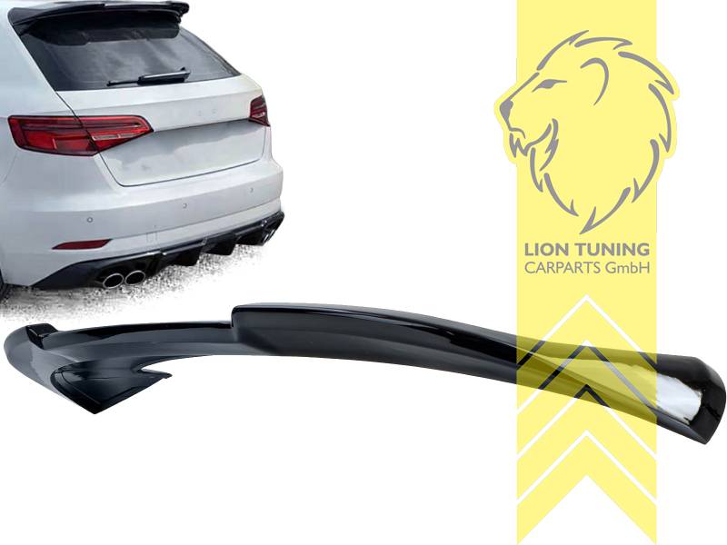 schwarz glänzend, Ersatzteile von äquivalenter Qualität für die Besitzer des Fahrzeugs (entspr. EU-Verordnung 46/2010), nicht passend für 5-Türer, ABS Kunststoff